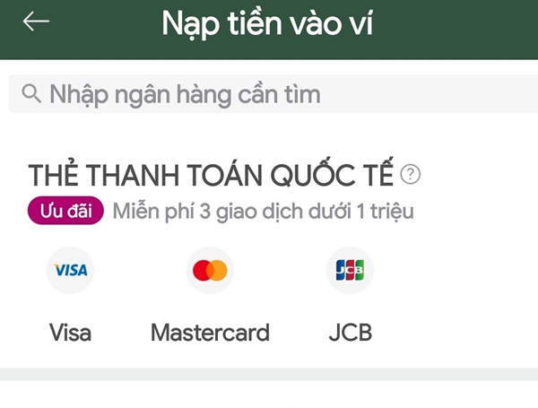 Chuyển tiền quốc tế Momo vẫn có thể được