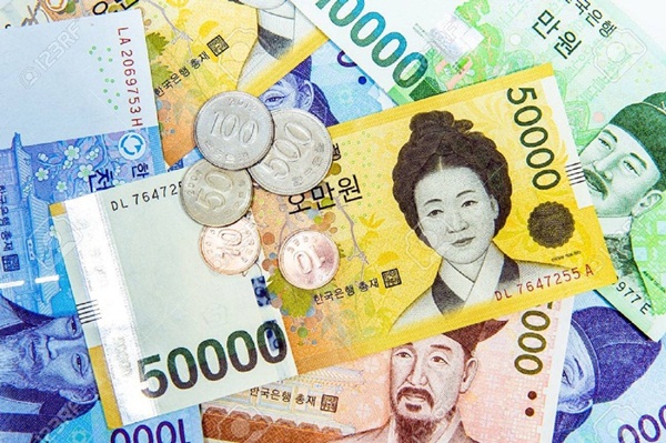 Giao diện cơ bản của ATM tại Hàn Quốc