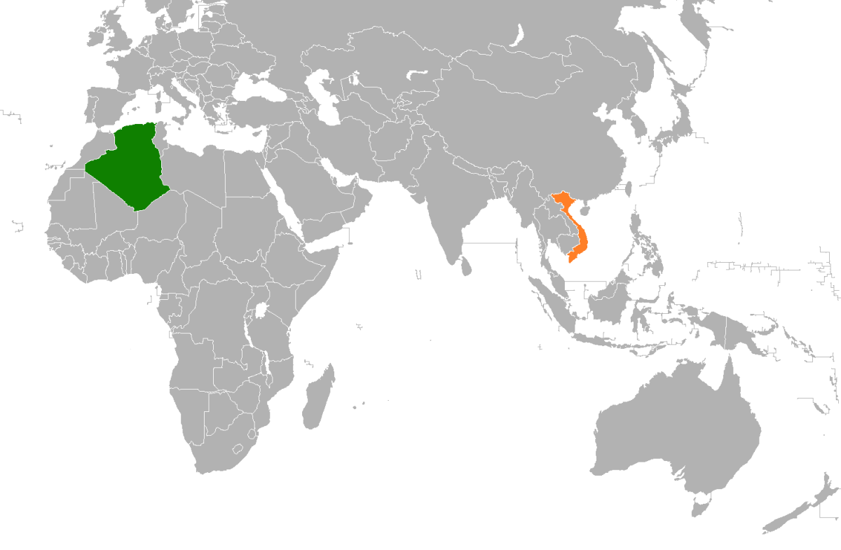 Trở ngại về khoảng cách địa lý từ Việt Nam đến Algeria